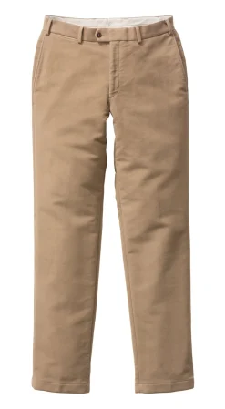 Hiltl Herren-Chino Moleskin Camel Discount