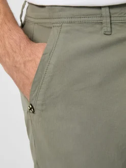 Blue de Gênes Herren-Chinoshorts Hellgrün