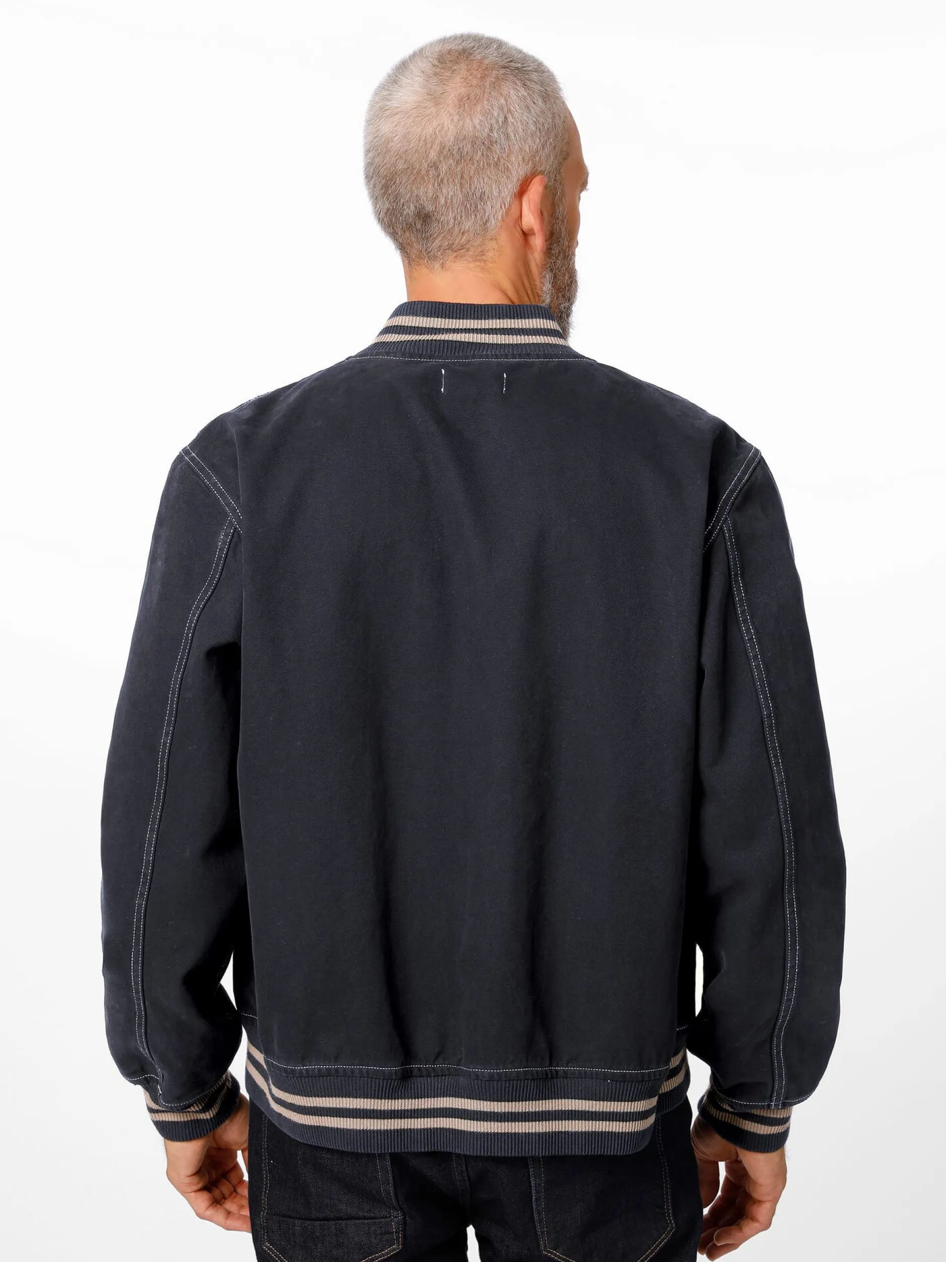 Tellason Herren-Collegejacke Dunkelblau Discount