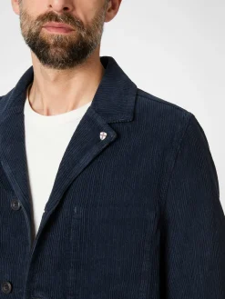 Blue de Gênes Herren-Cordblazer Blau Clearance