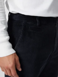 Knowledge Cotton Apparel Herren-Cordchino Dunkelblau Best