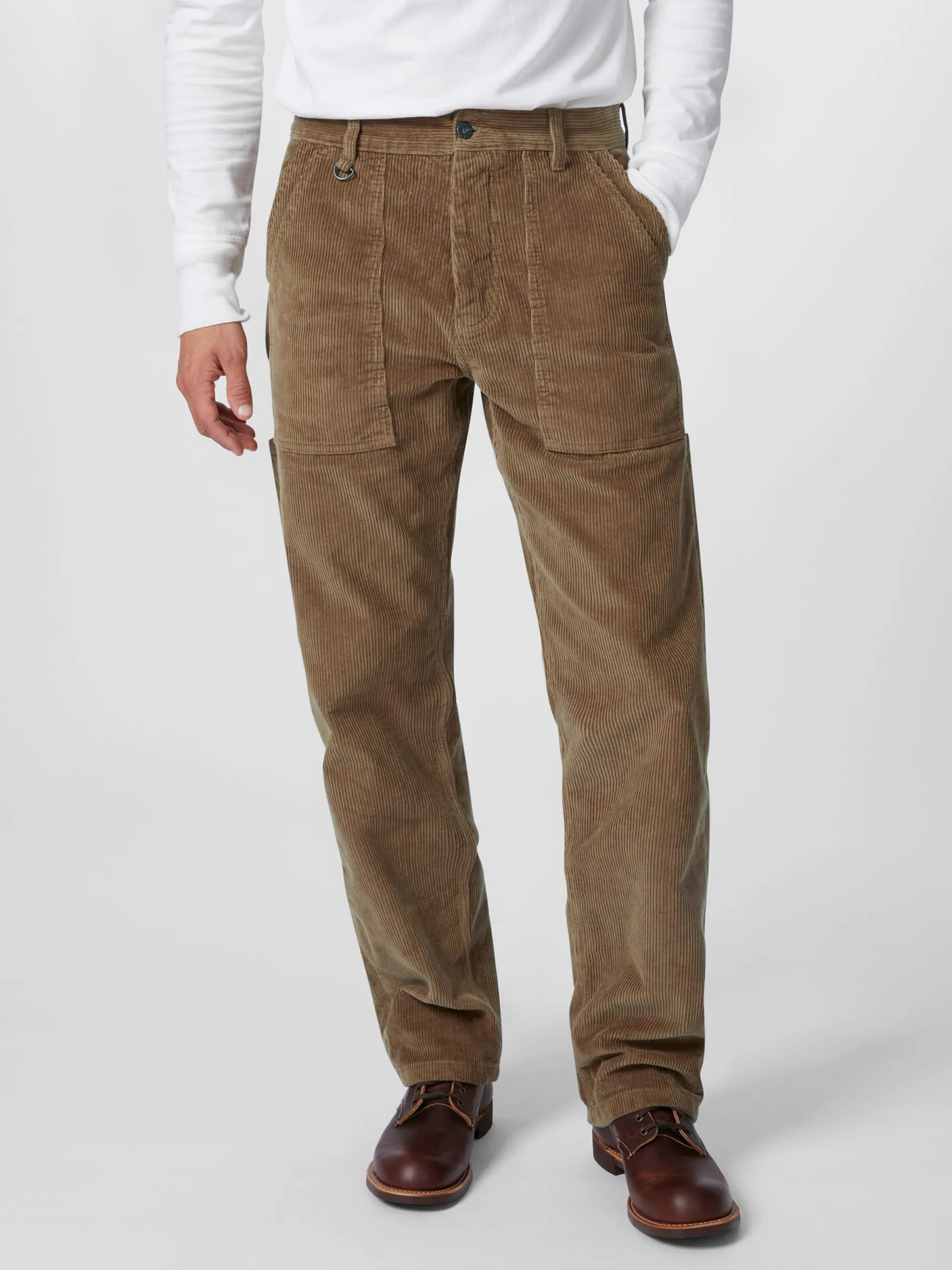 Pike Brothers Herren-Cordhose Utility 1967 Mittelbraun Discount