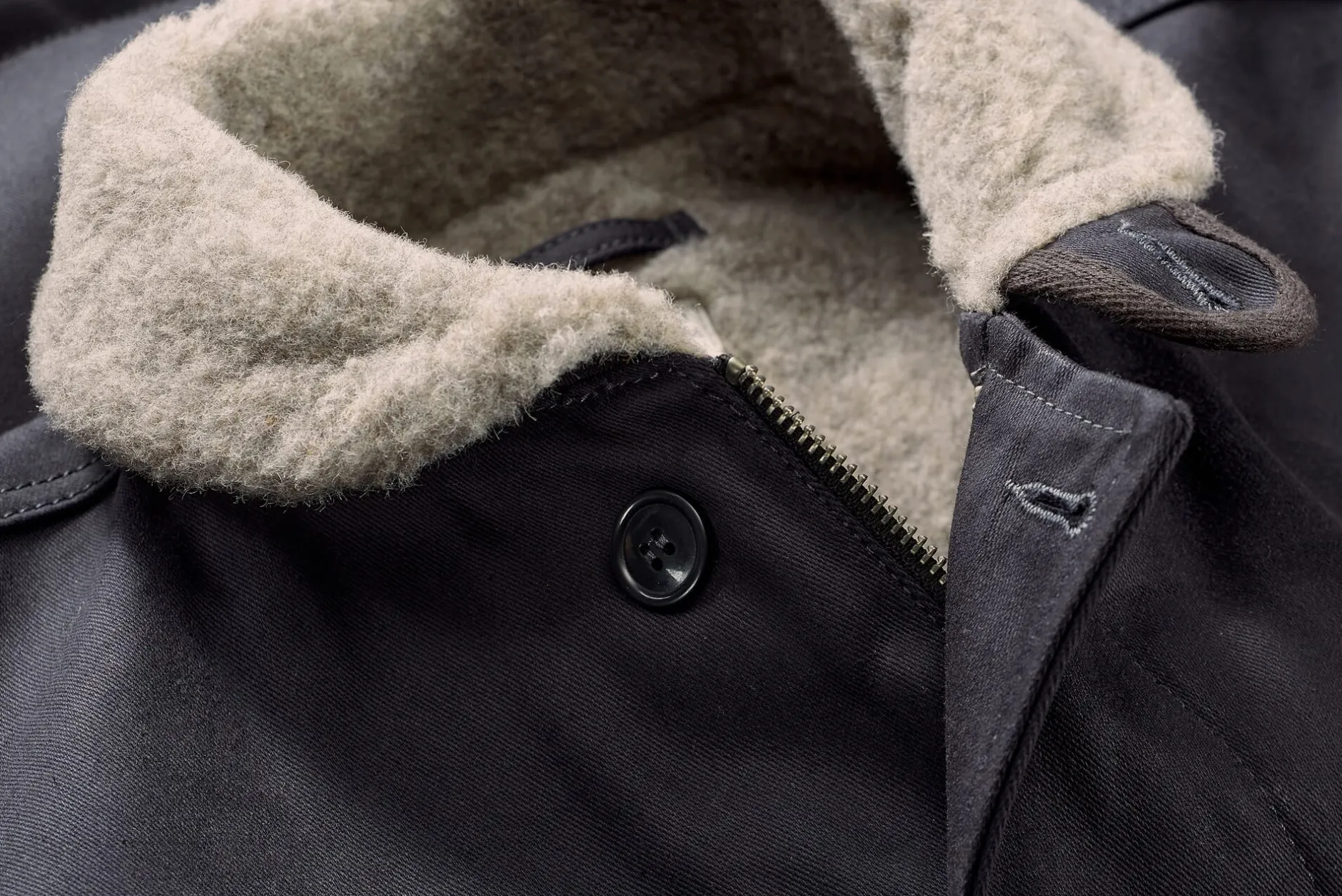 Pike Brothers Herren-Deckjacket 1944 Anthrazit Best