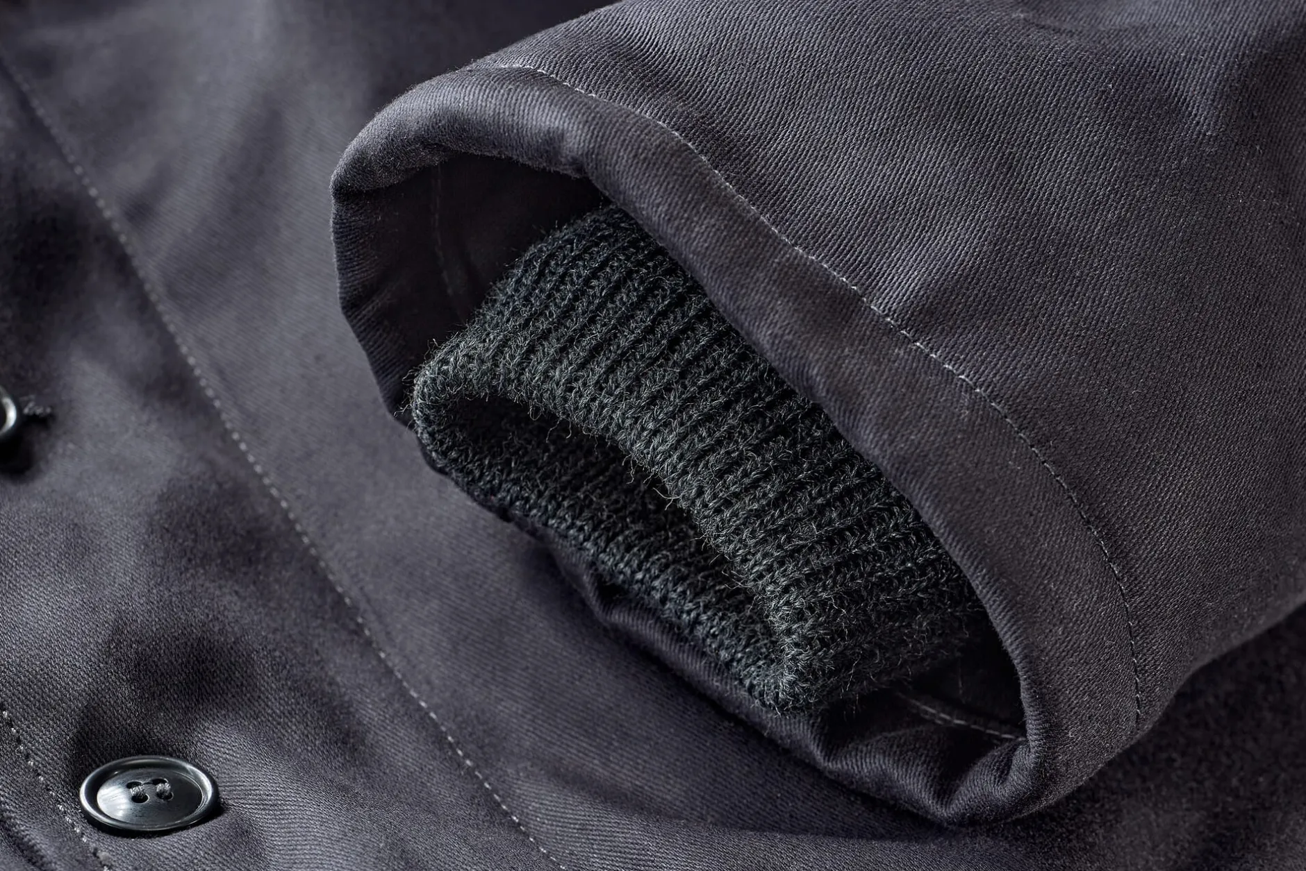 Pike Brothers Herren-Deckjacket 1944 Anthrazit Best