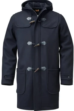 Armor lux Herren-Dufflecoat Marine Hot