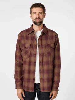 Tellason Herren-Flanellhemd New