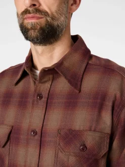 Tellason Herren-Flanellhemd New