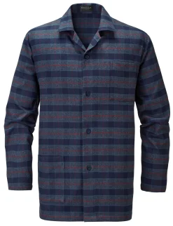 Novila Herren-Flanellpyjama Clearance