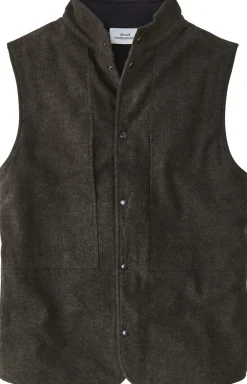 About Companions Herren-Flanellweste Braun Clearance