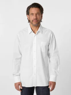 Pike Brothers Herrenhemd Chambray 1947 Weiß Clearance