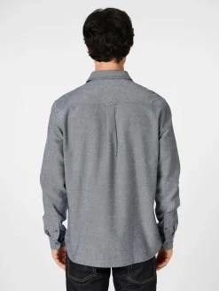 Knowledge Cotton Apparel Herrenhemd Flanell Best