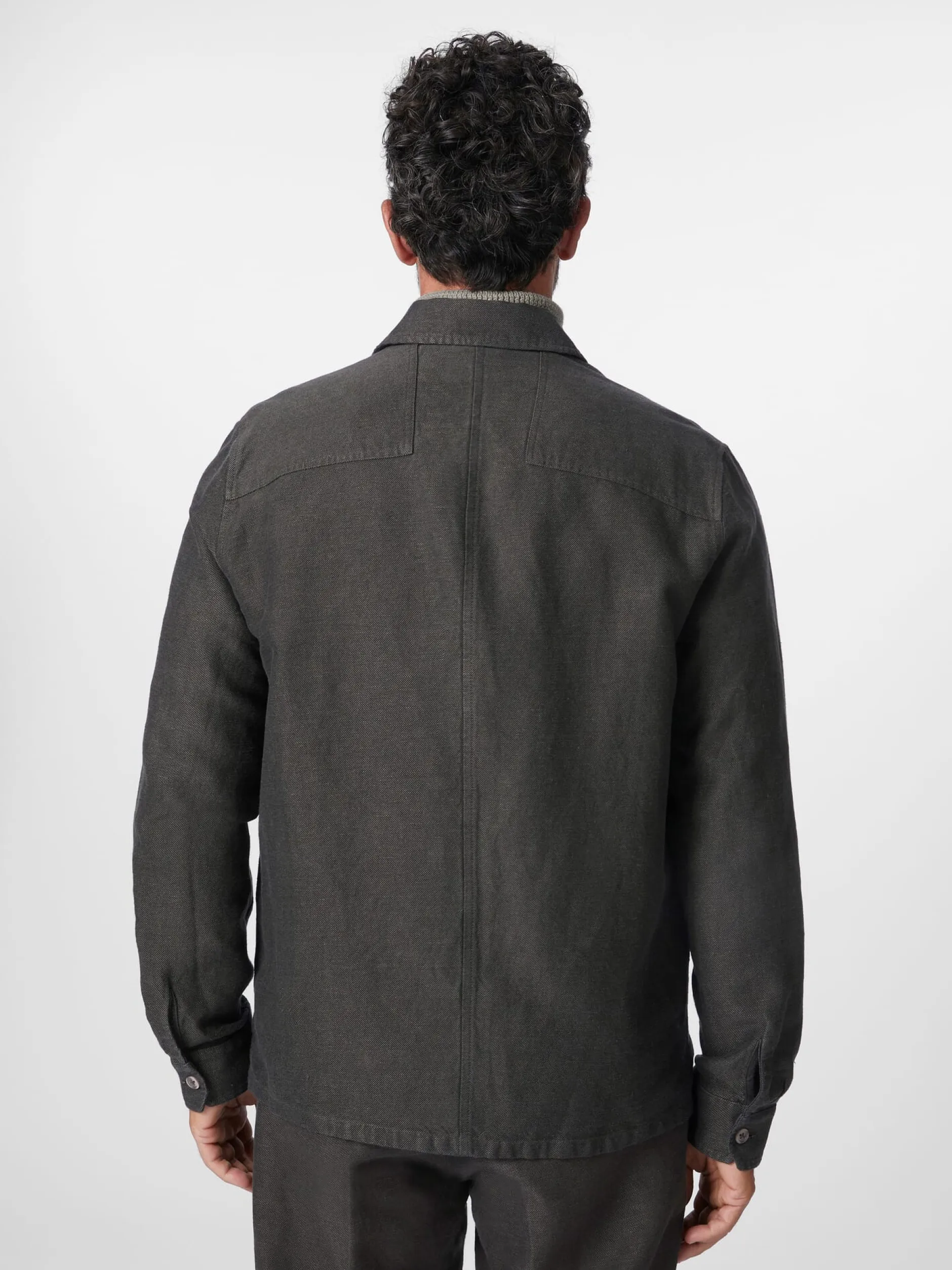 About Companions Herren-Hemdjacke Anthrazit