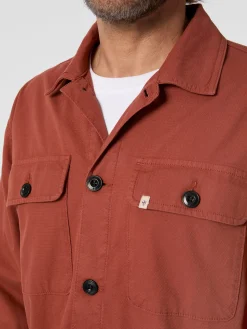 Blue de Gênes Herren-Hemdjacke Baumwolle