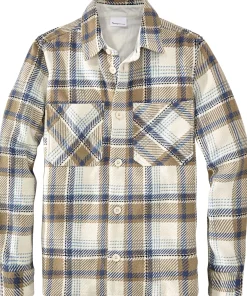 Knowledge Cotton Apparel Herren-Hemdjacke kariert Multicolor Outlet