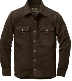 Pike Brothers Herren-Hemdjacke Moleskin Hot