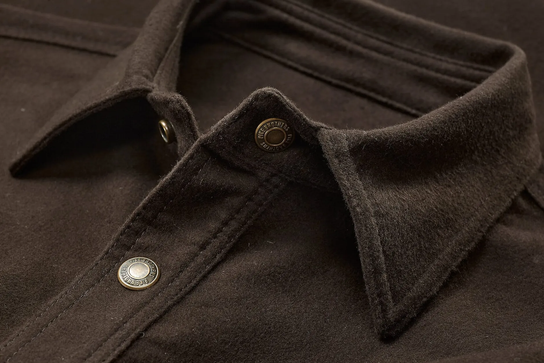 Pike Brothers Herren-Hemdjacke Moleskin Hot