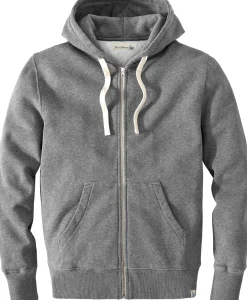 Merz b. Schwanen Herren-Hoodiejacke Graumelange Outlet