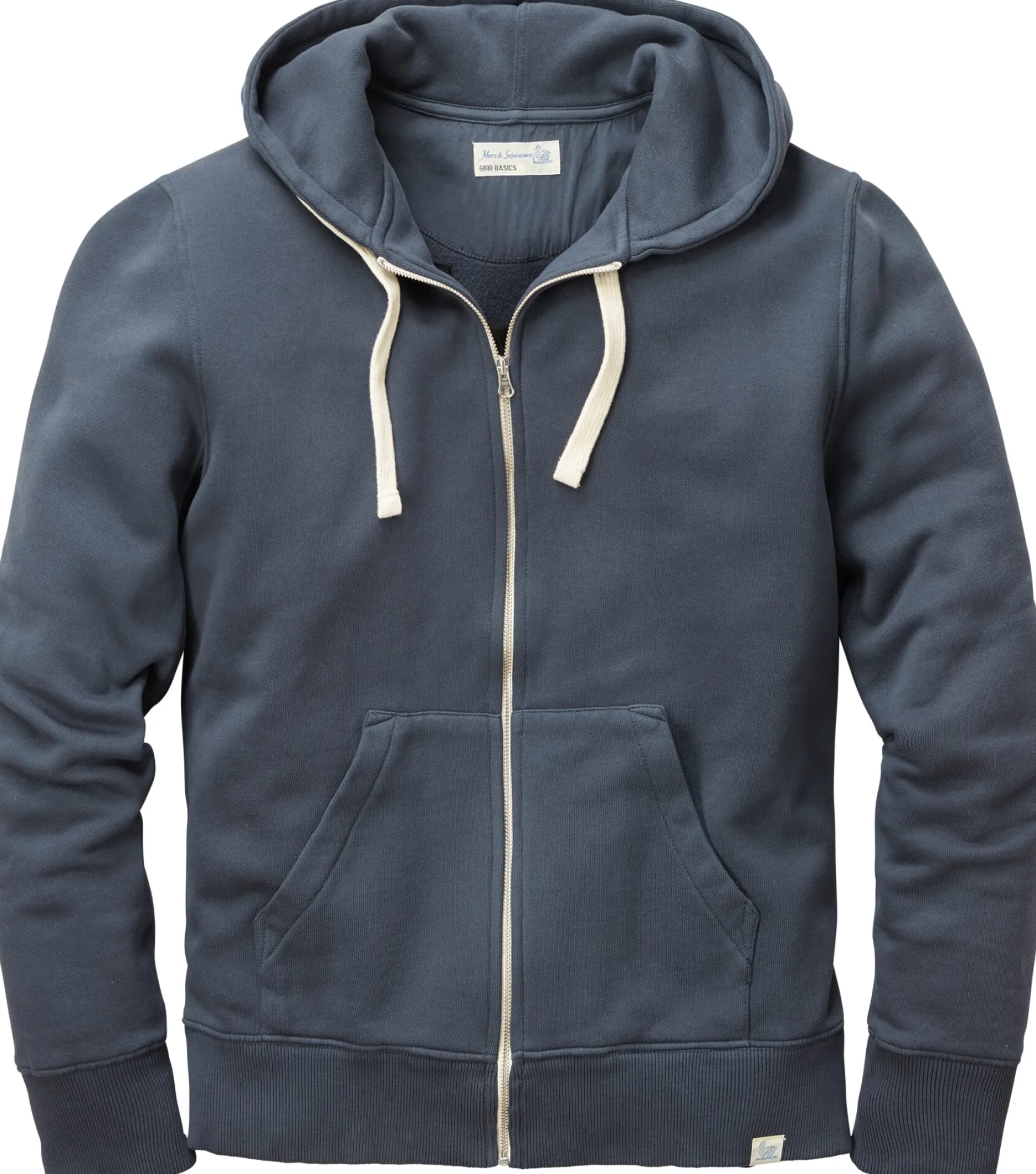 Merz b. Schwanen Herren-Hoodiejacke Denim Clearance