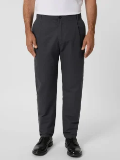 Hannes Roether Herrenhose Baumwolle Dunkelgrau Hot