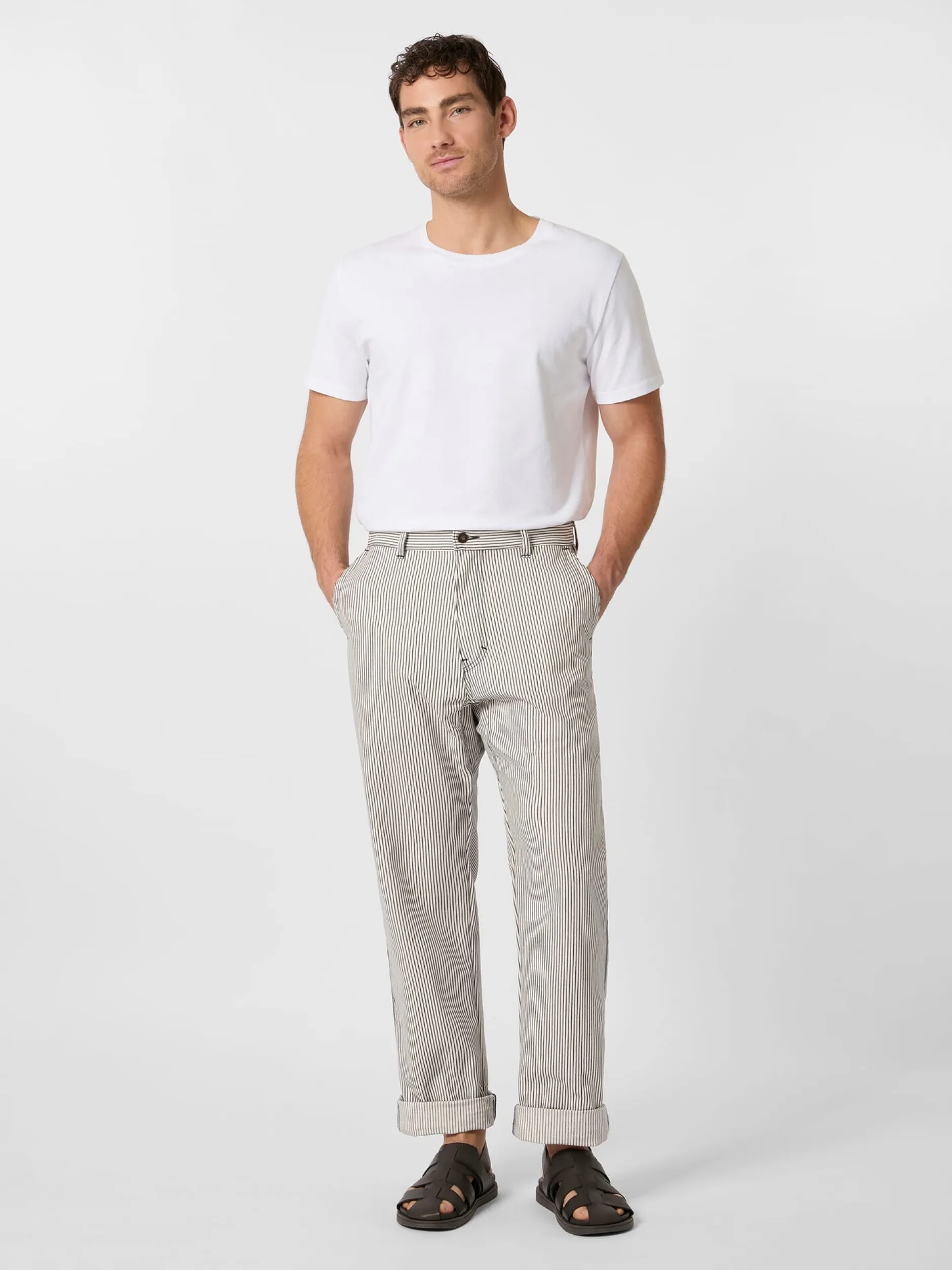 Tellason Herrenhose gestreift Sale