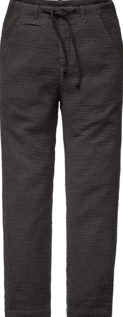 Hannes Roether Herrenhose Nadelstreifen Schwarz New