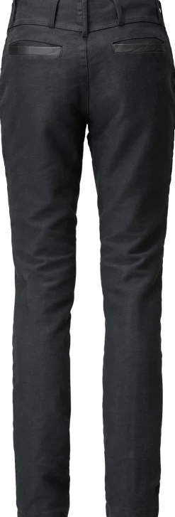 Hannes Roether Herrenhose Zwirn-Doppel-Pilot Schwarz Hot