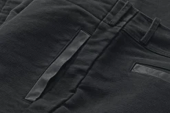 Hannes Roether Herrenhose Zwirn-Doppel-Pilot Schwarz Hot