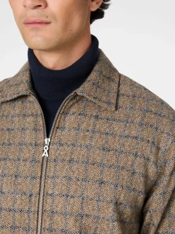 Armedangels Herrenjacke mit Zipper Camel Outlet