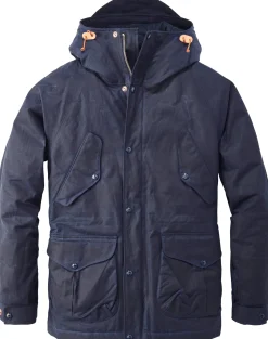 Manifattura Ceccarelli Herrenjacke wattiert Navy Outlet