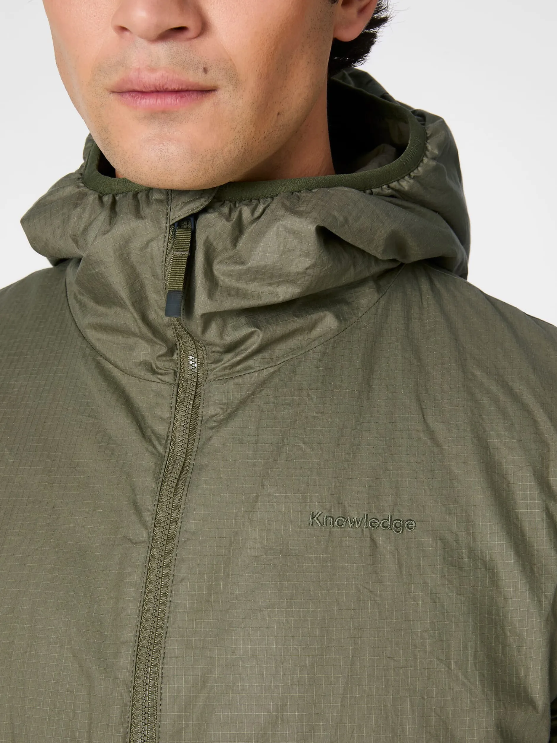 Knowledge Cotton Apparel Herrenjacke wattiert Hot