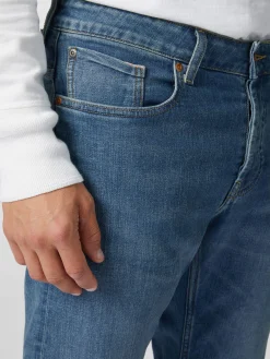 Mud Jeans Herrenjeans Hank Mid Tapered Blau Sale