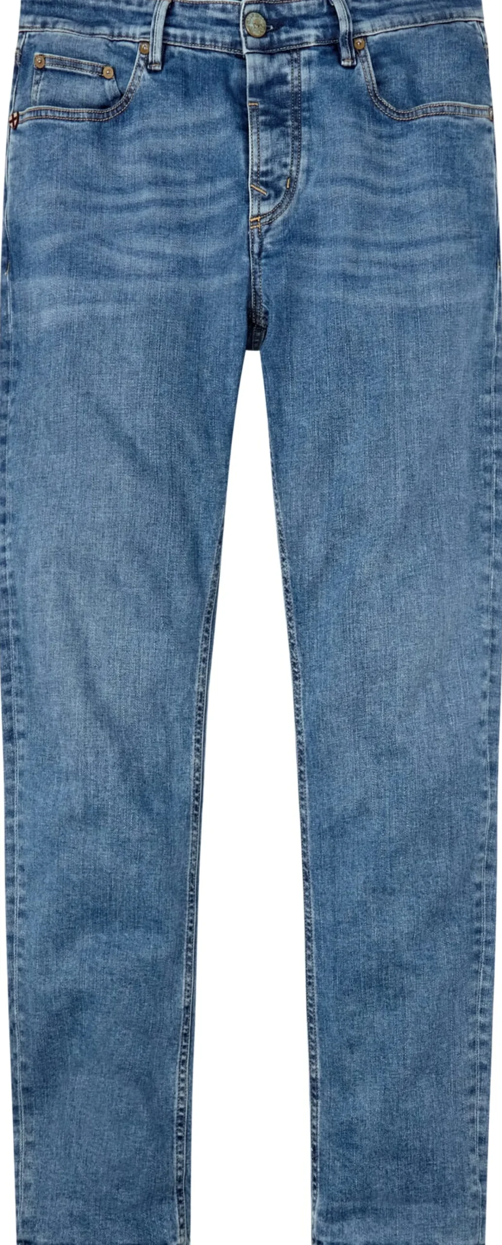 Blue de Gênes Herrenjeans Regular Slim Fit Discount
