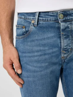Blue de Gênes Herrenjeans Regular Slim Fit Discount