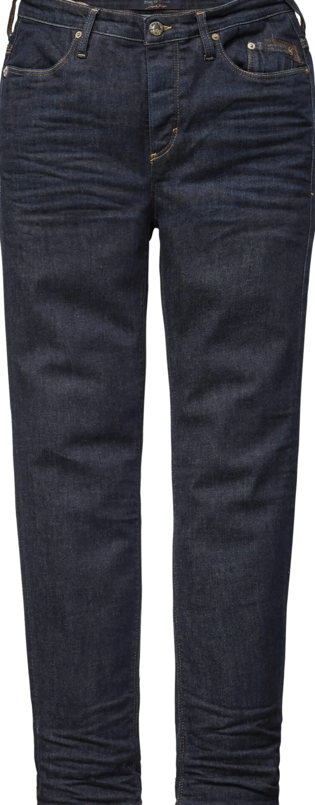Blue de Gênes Herrenjeans Regular Slim Fit Denim Discount