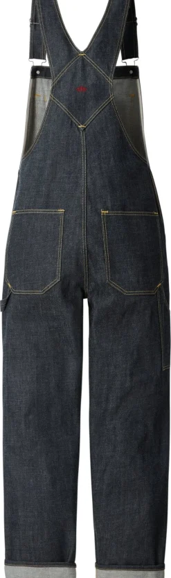 Pike Brothers Herren-Latzhose Mechanic Bib Denim