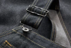 Pike Brothers Herren-Latzhose Mechanic Bib Denim