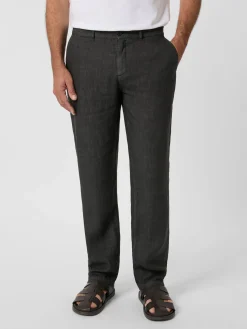 Manufactum Herren-Leinenhose Schwarzblau New