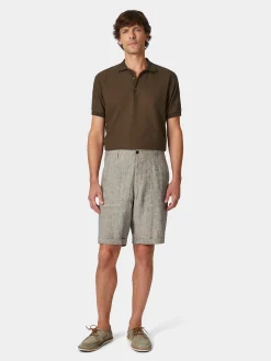 Pike Brothers Herren-Leinenshorts 1962 Clearance