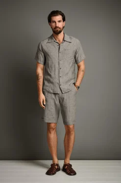 Pike Brothers Herren-Leinenshorts 1962 Clearance