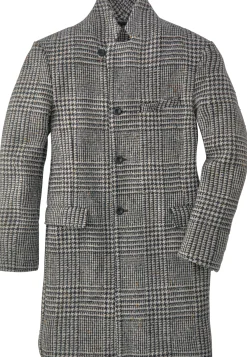 Hannes Roether Herrenmantel gemustert Sale