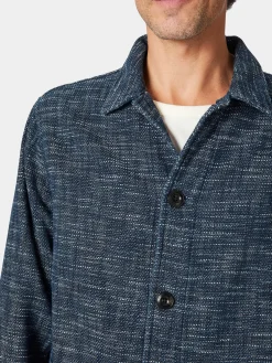 Blue de Gênes Herren-Overshirt