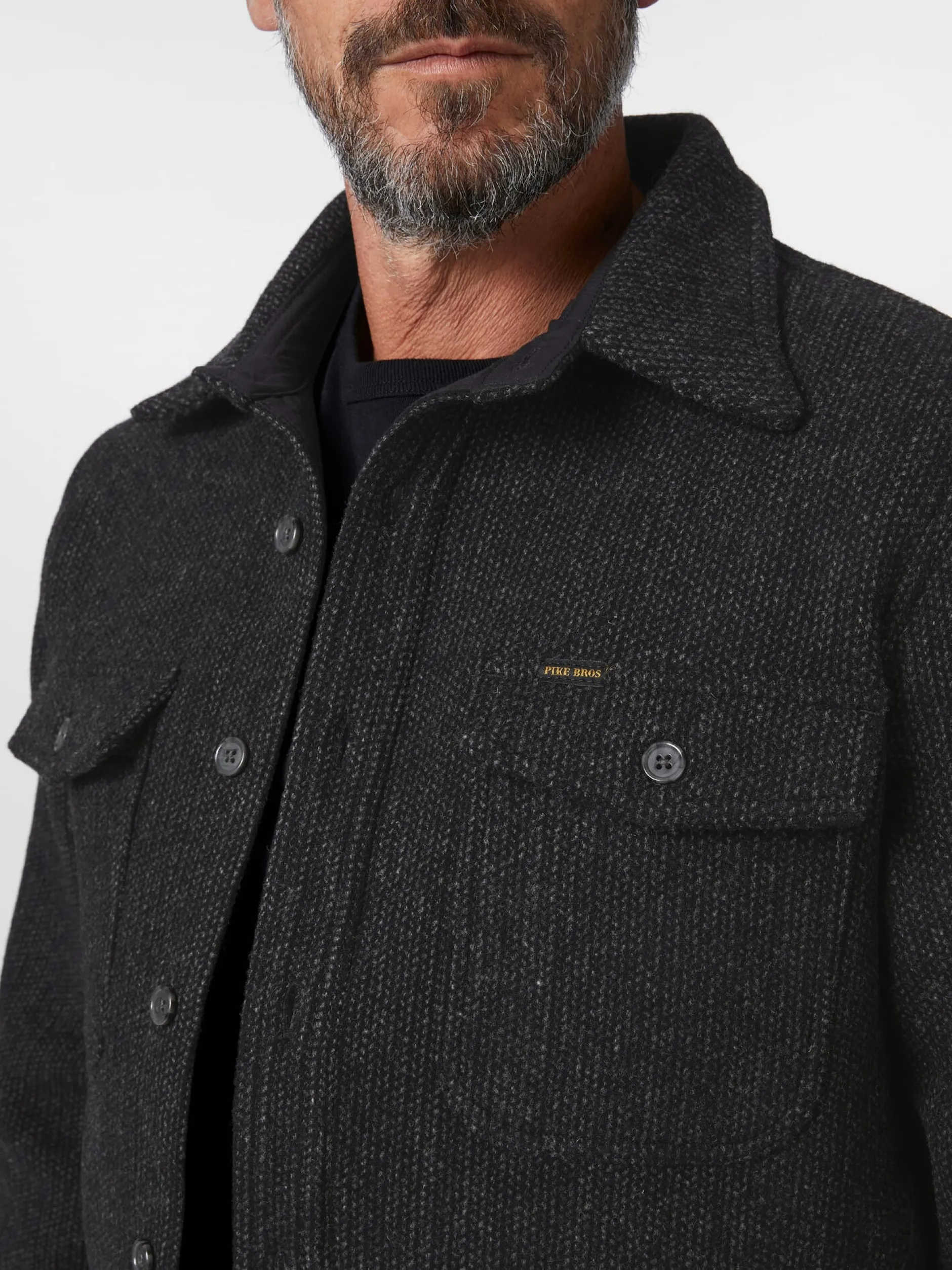 Pike Brothers Herren-Overshirt