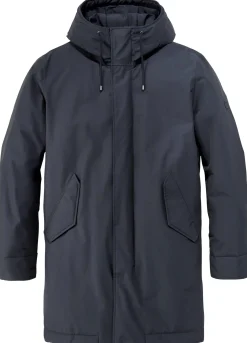 LangerChen Herrenparka gefüttert Navy Outlet