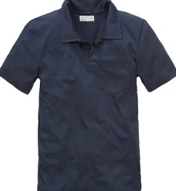 Merz b. Schwanen Herren-Poloshirt Dunkelblau Hot