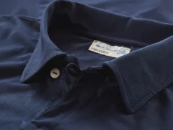 Merz b. Schwanen Herren-Poloshirt Dunkelblau Hot