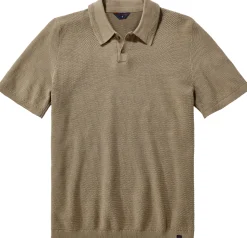 Blue de Gênes Herren-Poloshirt gestrickt Discount