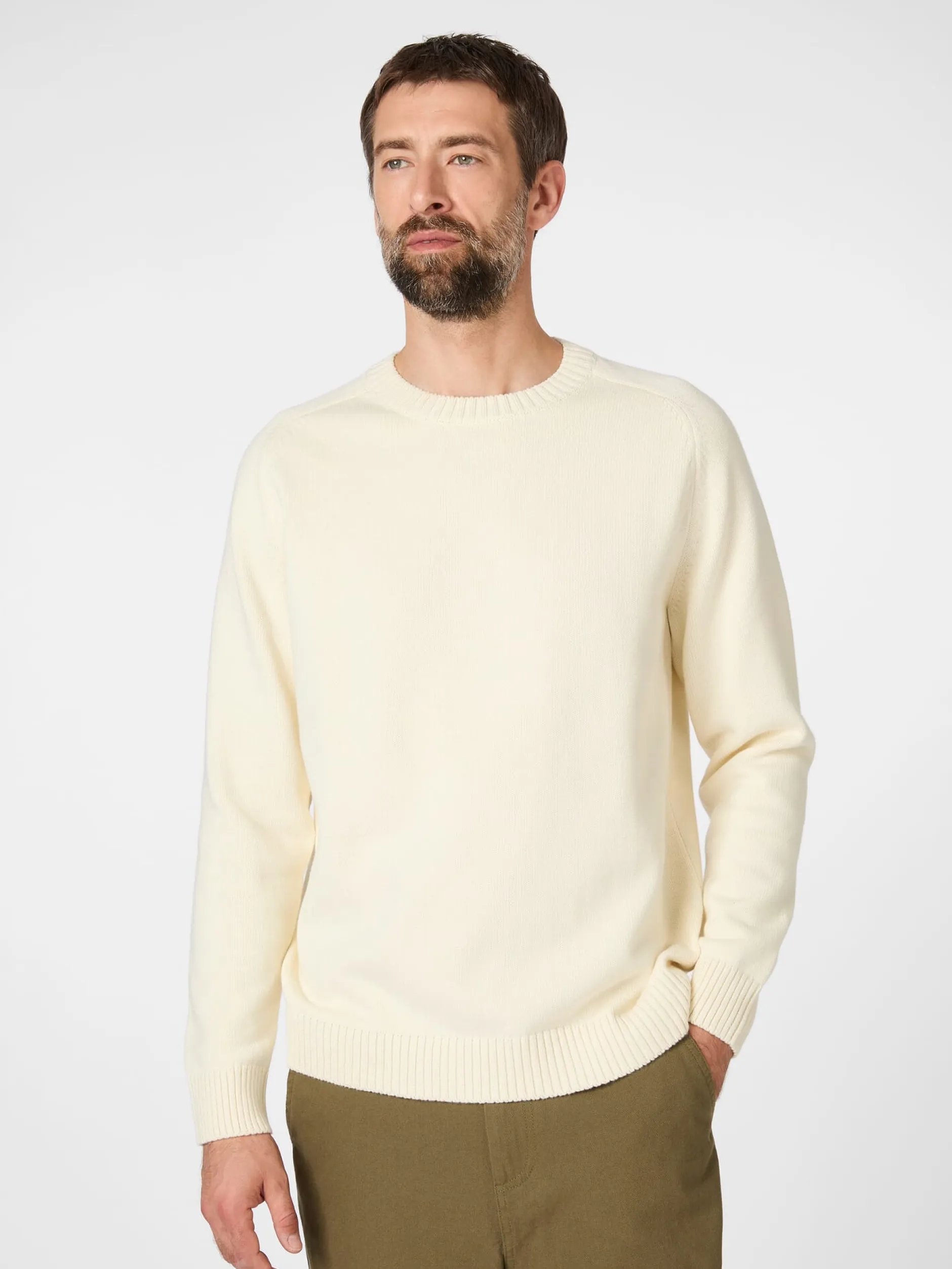 Knowledge Cotton Apparel Herrenpullover Baumwolle Hot