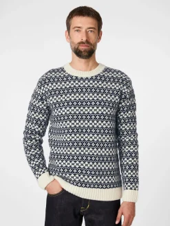 Knowledge Cotton Apparel Herrenpullover Lammwolle Sale