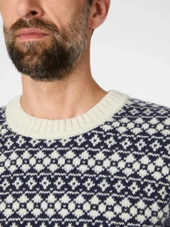 Knowledge Cotton Apparel Herrenpullover Lammwolle Sale