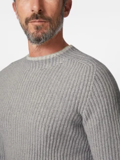 Seldom Herrenpullover Rippe Hot